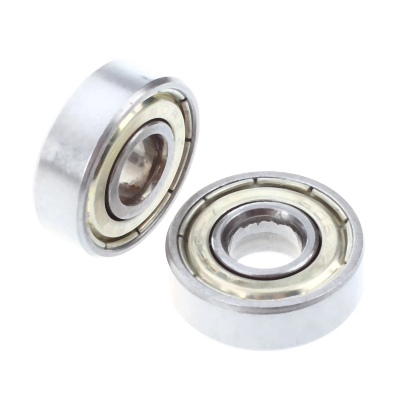 50 Pcs. Ball Bearings Miniature Deep Groove Ball Bearings 608 ZZ 8 X 22 X 7Mm Bearing Steel