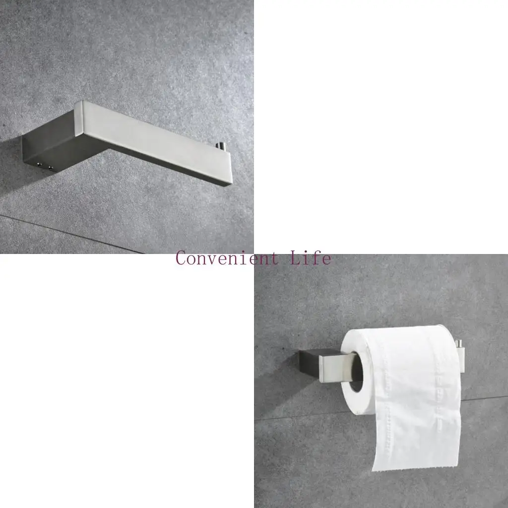 

L1EE Tissue Roll Dispenser Under Cabinet Paper Towel Holder for Bathroom Kitchen
