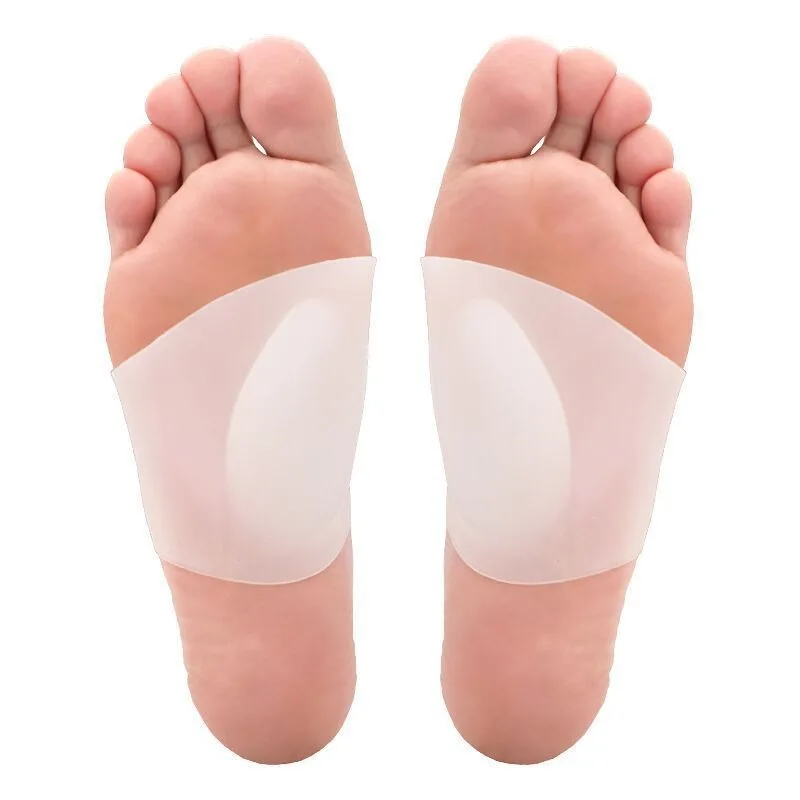 Semelles orthopédiques pour pieds plats, support de la voûte plantaire, correcteur de pieds plats, soutien pour fasciite plantaire - 1 paire