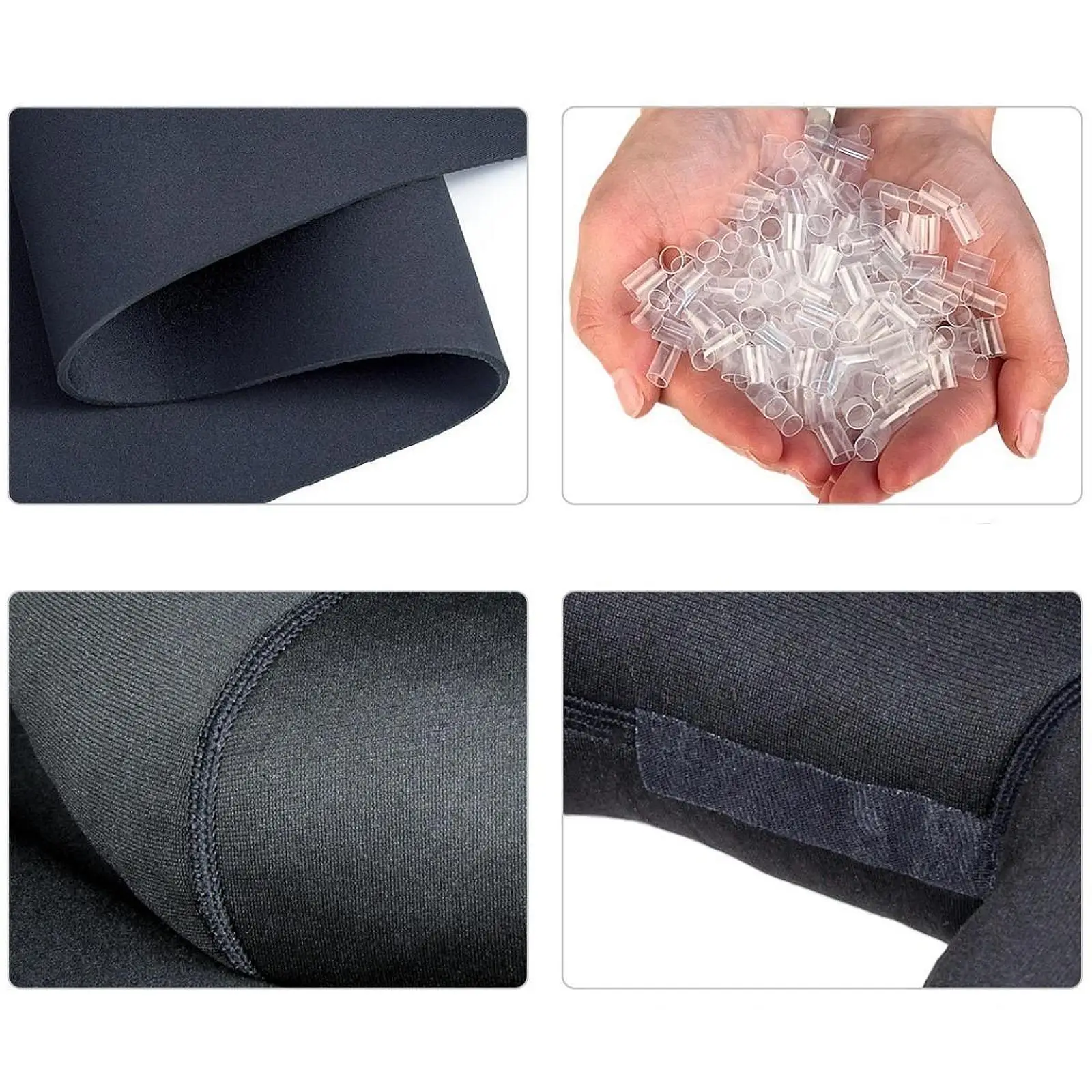 

Nonslip Helmet Rack Protection Pad Portable Support Stand Black Neoprene Cushion Pad for Motorcycle Gear