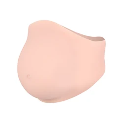 Silicone Pregnant Belly 2-10 Month Artificial Fake Pregnant Belly Lifelike Skin for Actor Maternity Cosplay