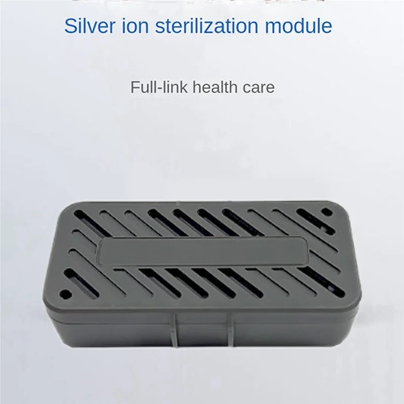 -A14E 2 قطعة وحدة إزالة الروائح الكريهة الفضية لأجزاء المكنسة الكهربائية Dreame X40 المحسنة/X40pro Plus/X40pro Ultra/X50 PRO Ultra