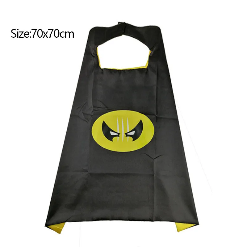 Boys Girls Wolverine Cosplay Plastic Wolf Claws Mask Cloak Super Hero Logan Weapons Cape Halloween Costume Christmas Gifts