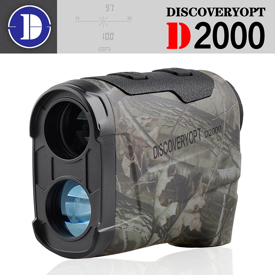 Discoverer camouflage D600-800-1200-2000-4000 meter height, angle, and distance measuring instrument