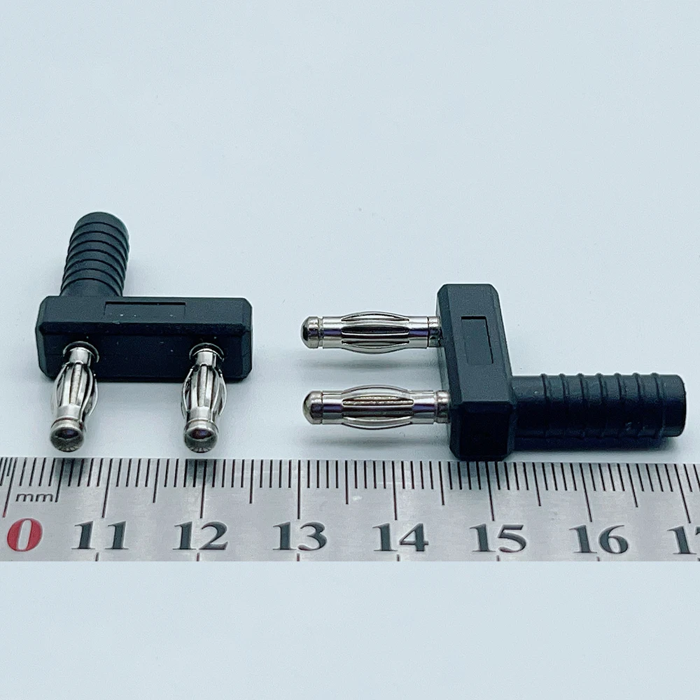 Bananen-Kurzschlussstecker 3 4mm Pin 14 18mm Abstand RCA-Kurzschlussstecker für Verstärker Audio-Testanschluss Kurzschlussverbinder – Detail 7