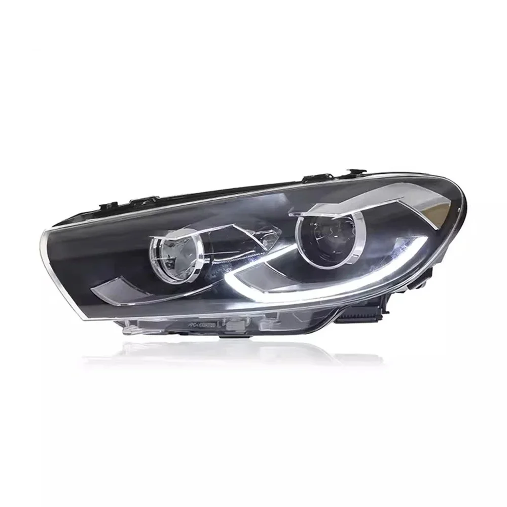 

Передняя фара автомобиля для 09-17 Volkswagen vw Scirocco DRL, дневные ходовые огни, указатель поворота, 2 шт.