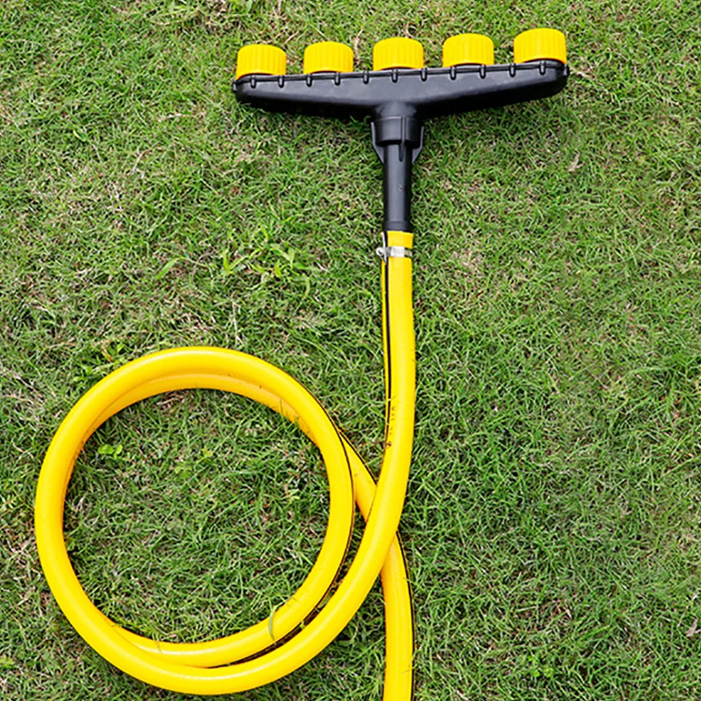 

Watering Spray Head 1.5 Inch Port 5-Head Misting Sprinkler Large Flow Water Aspirator Garden Sprinkler Greenhouse Farm Watering