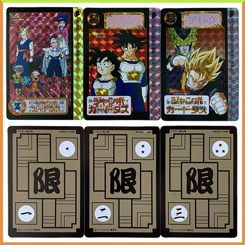 Anime Dragon Ball DIY ACG Brittop Battle Game Laser Cards, Son Goku, Torankusu Toys for Boys, Collecemballages Cards, Birthday Present