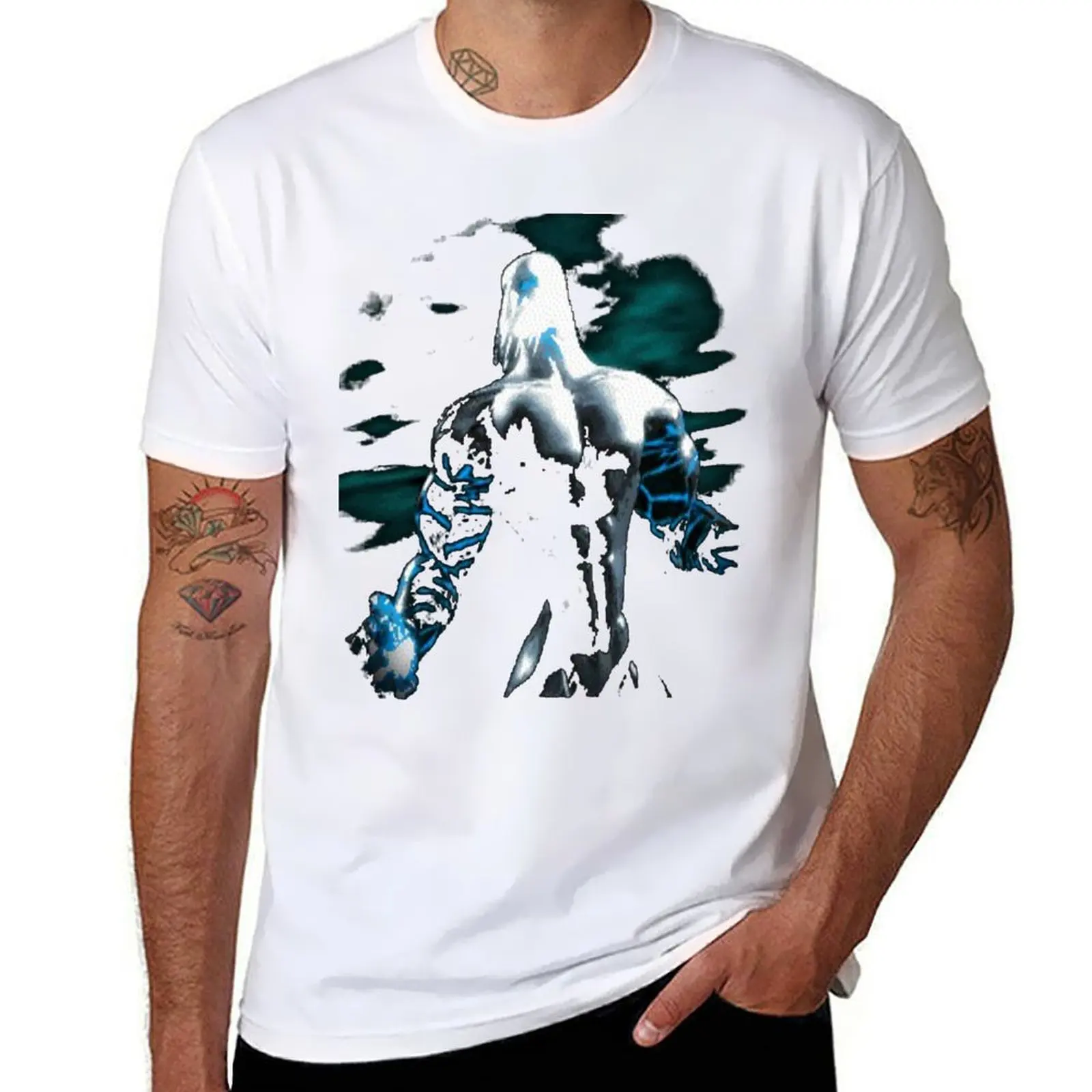 

Killer Instinct: Glacius T-Shirt t shirt custom print cotton t shirts man 100% T-Shirt