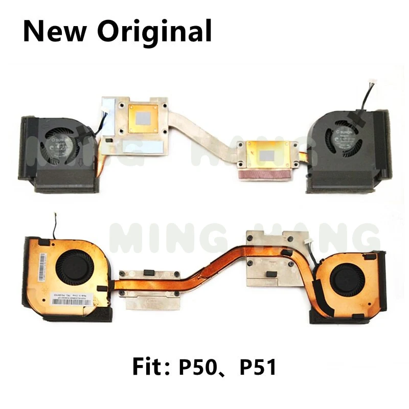 

Новый оригинальный вентилятор охлаждения процессора с радиатором для Lenovo Thinkpad P50 P51 00NY520 00UR800