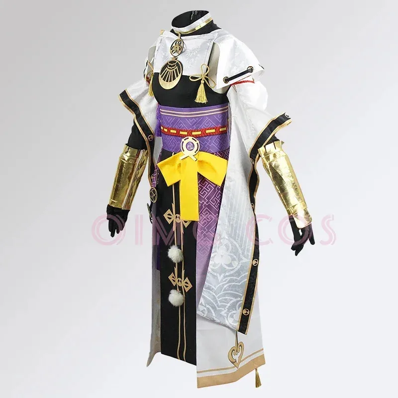 Kujo Sara Costume Cosplay Genshin Impact Carnevale Uniforme Parrucca Anime Costumi di Halloween Gioco per donne