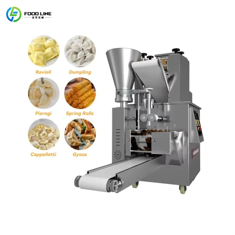 Commercial Dumpling Making Machine Full Automatic High Efficiency Multi-Shape Dumpling Production Equipment Support Customized