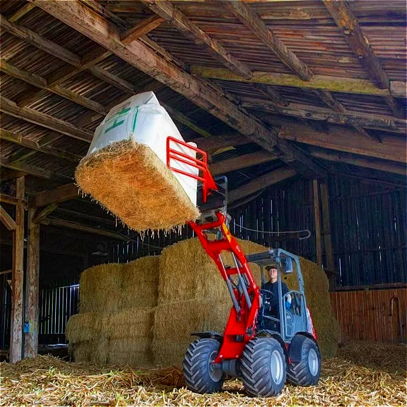 Mini Skid Steer Loader Compact Load Bearer Compact Loader for Manufacturing Plants Custom Design Available Now high quality sale