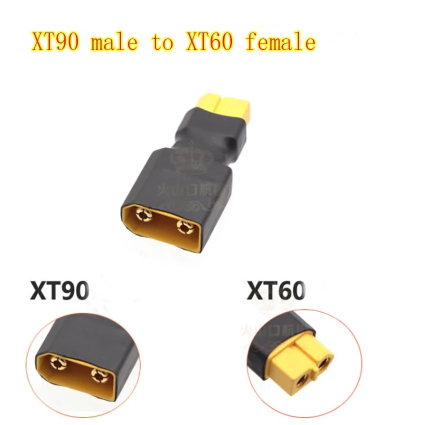 Adapter XT60 Male / Female To XT90 Male / Female Connector Conversion Adapter for RC Lipo Battery Control Parts DIY