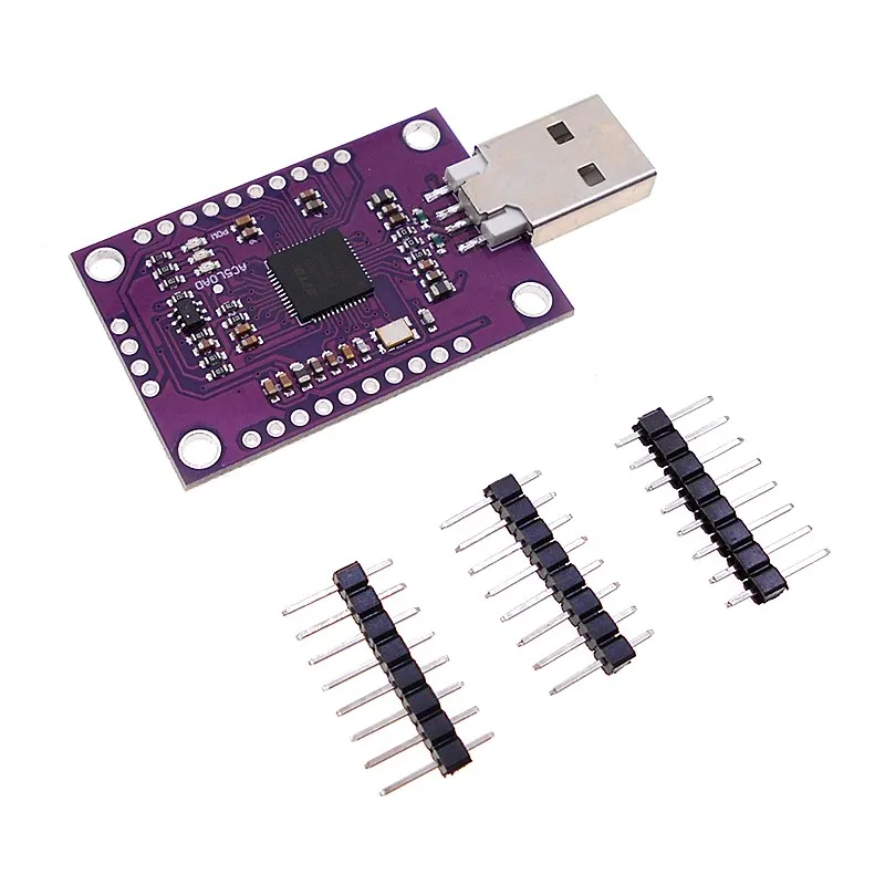 Mcu ft232h de alta velocidade multi-função usb para jtag uart/módulo fifo spi/i2c