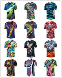 KEYIYUAN 2023 New Men Short Sleeve Mtb Downhill Jersey Motocross Shirt Mountain Bike T-shirt Mtb Bekleidung Herren Maillot Vtt