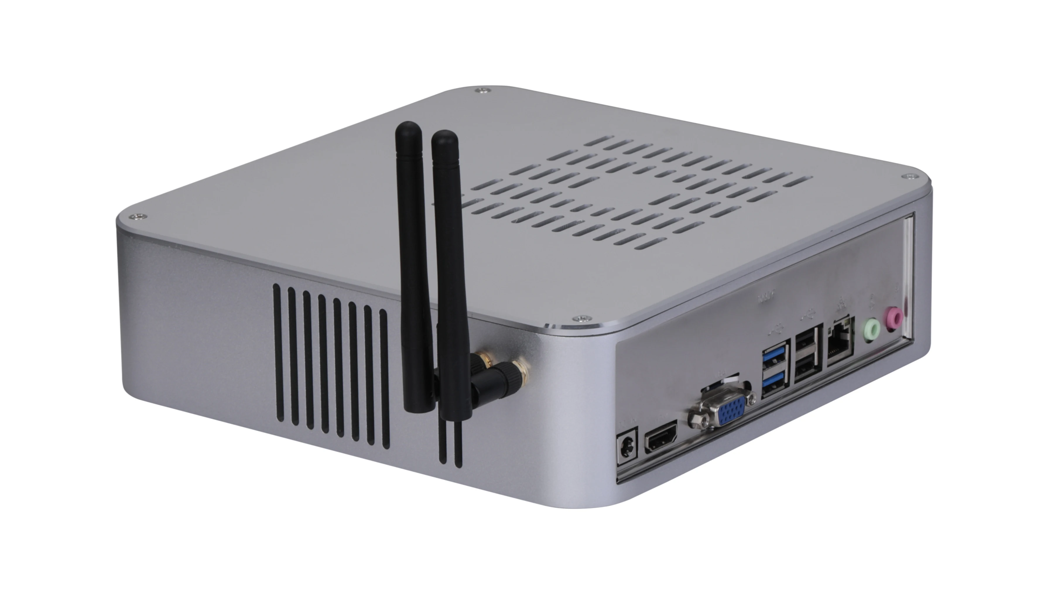 2026 ELSKY HD4009 Portable Barebone Mini PC Kaby Lake 7th Gen I3-7100 CPU Dual Core DDR4 Max 16GB Personal Computer H110 Chipset