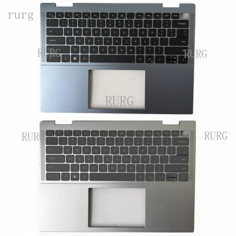 

L Новинка для Dell Inspiron 7430 7435 Подставка для рук 2-в-1 с клавиатурой с подсветкой, синяя 0WJ1MN