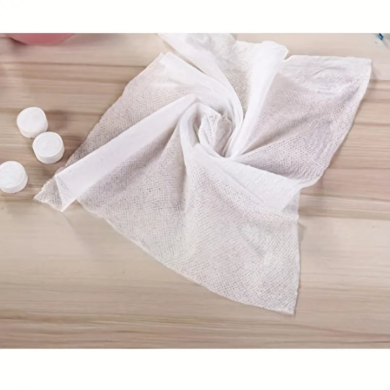 2 boxes of compressed facial mask travel size disposable facial towel Coin Tissues -  for Travel Camping, Beauty Salons Outdoor