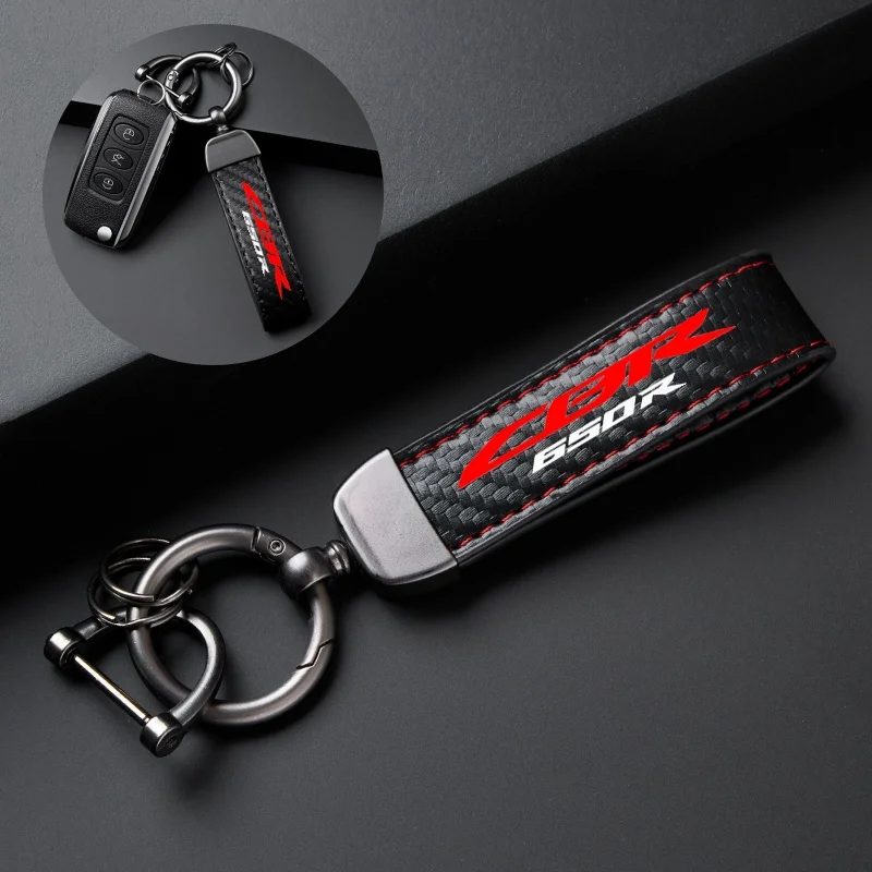 Key Ring Keys Strap Accessories Keychain Keyrings Men Women Car Personality Motorcycle For HONDA CBR 650R CBR650R CB650R CB650F