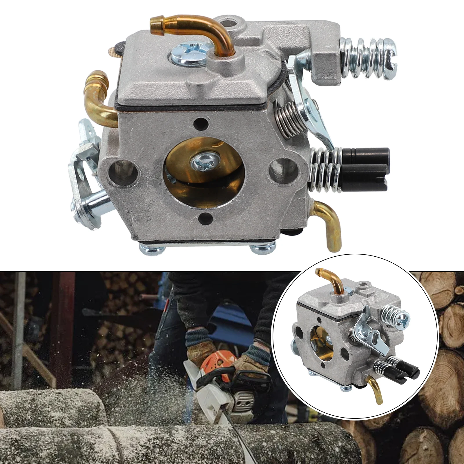 1 Pcs Metal Carburetor Part Number 848C80810 For 45cc 5 For 58cc Chinese Chainsaw Engines Including 4500 5 For 200 5800
