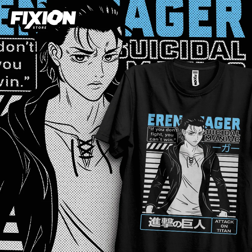 Camiseta de Anime Shingeki no kyojin-mayo, Manga, regalo para amantes del Anime, todas las tallas, algodón