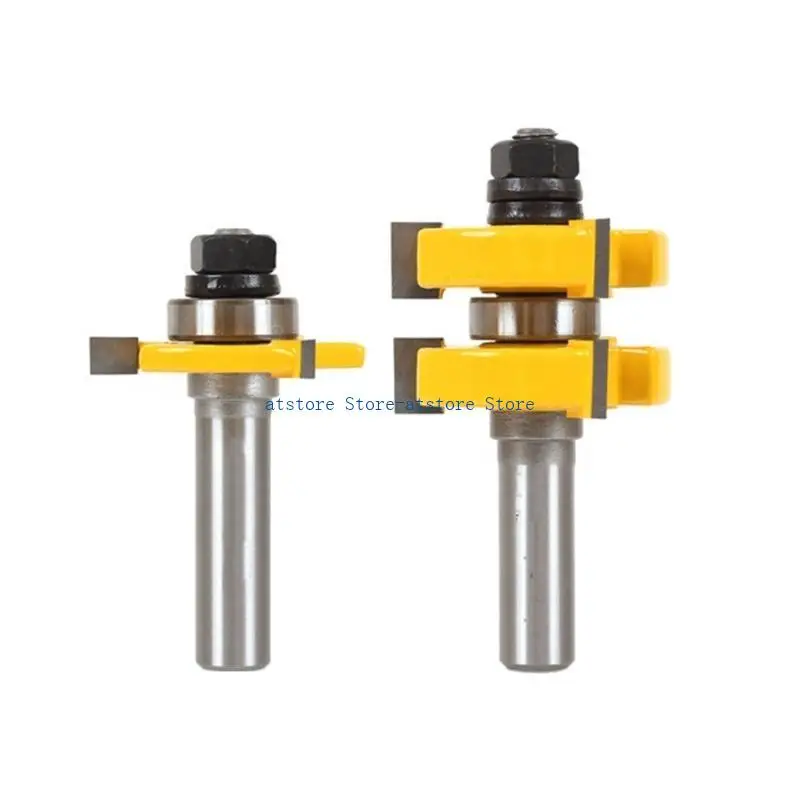 

H37D Upgrades Your Woodworking Project with Tongue and Grooves Router Bit Set