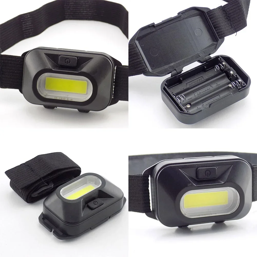 

Mini Cob Headlight Outdoor Camping Light Flashlight Tourism Equipment Hiking Cycling Fishing