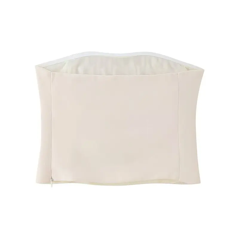 2025年夏 ミッドウエスト ホルターネック 花柄装飾 レディースファッションセット トップス ハーフスカート エレガントデザイン 若者向け