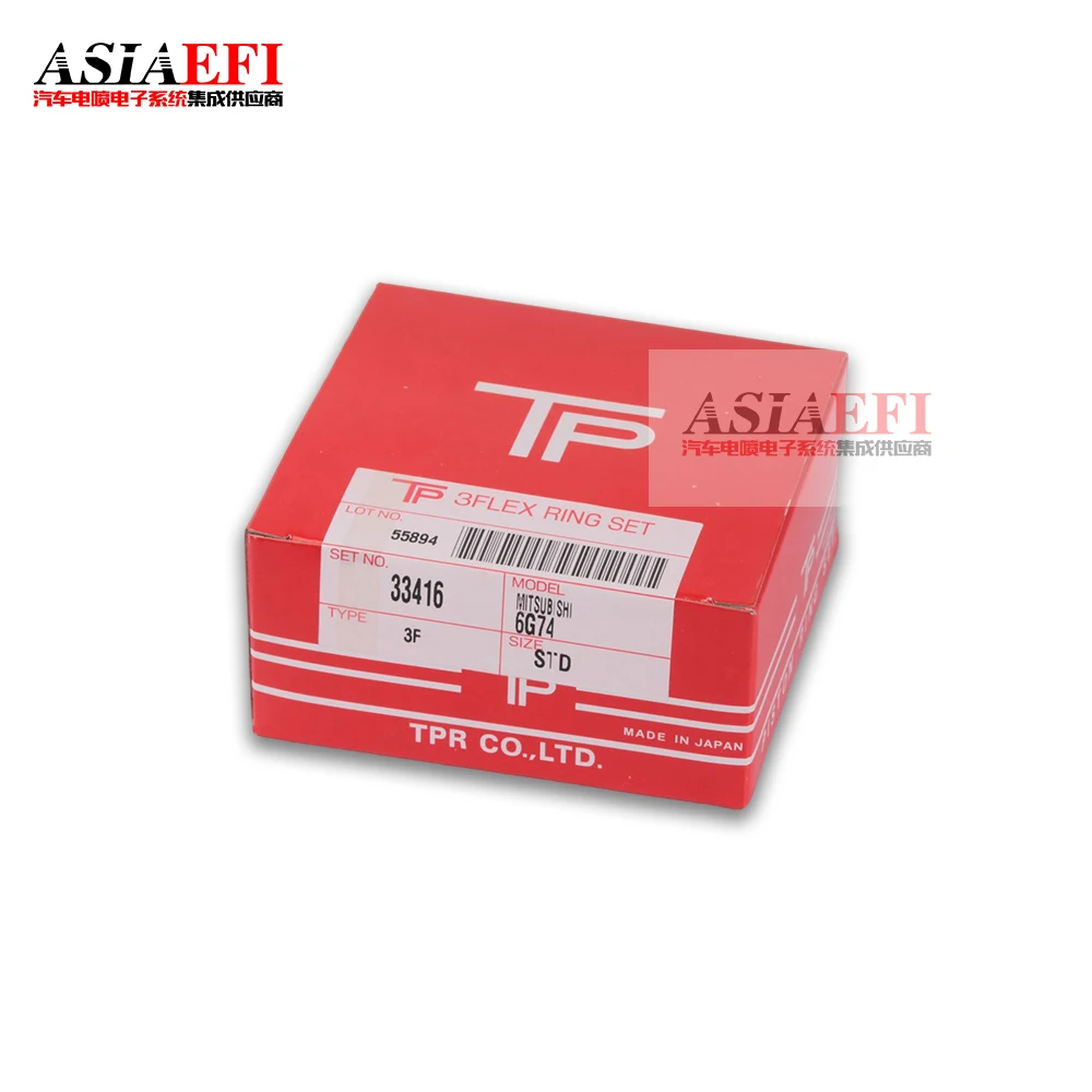 

high quality md300569 md369575 engine 6G74 TP 33416 STD piston ring For Mitsubishi 6G74 Pajero Montero