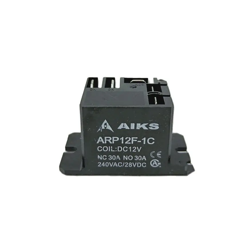 NEW Aiks ARP12F-1C 5V 12V 24V 30A Relay 920800100003 Noblelift Stacker 5 12 24 Volt 30Amp Pump Relay Contactor