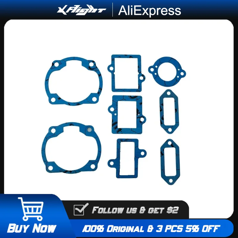 

DLE170 Full Gasket Set Kit for DLE170M RC Airplane Helicopter Gas Engine 2-Stroke Replacement Seals Gaskets