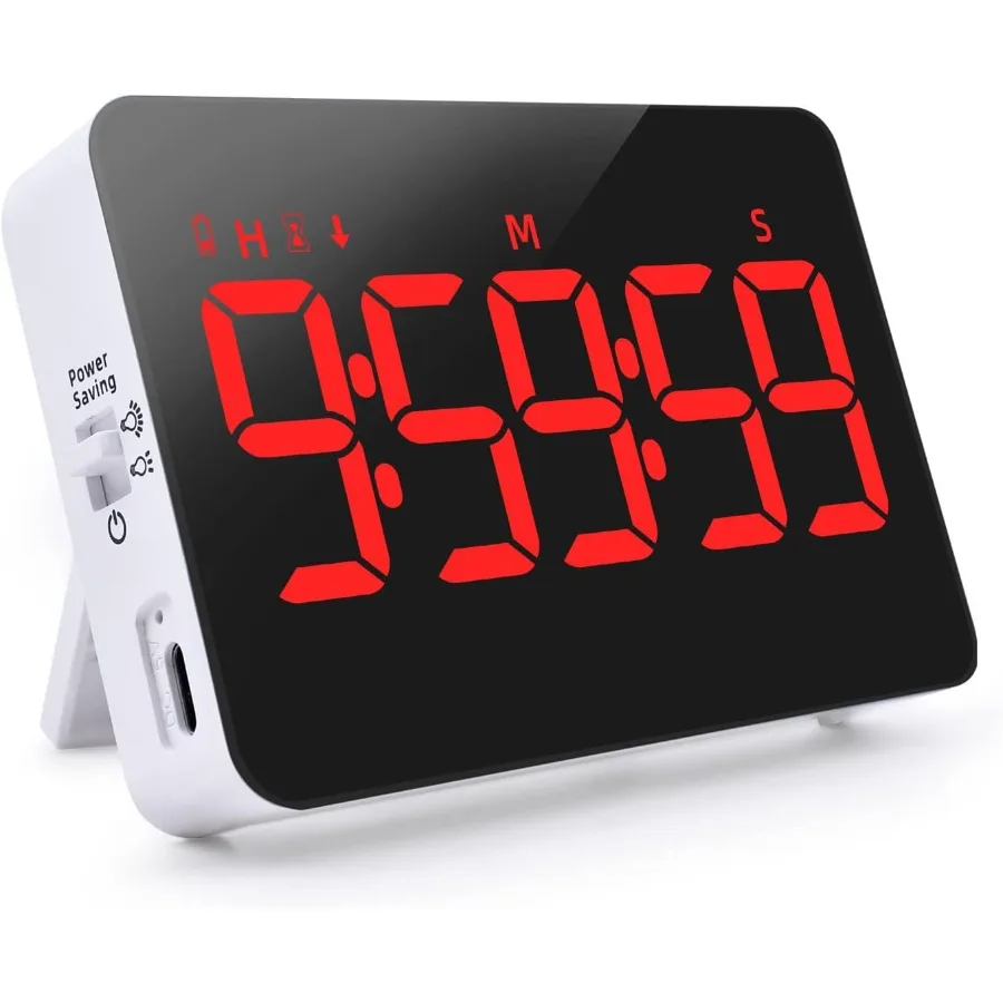 

Цифровой таймер, кухонный таймер обратного отсчета, перезаряжаемые кухонные гаджеты, режим вибрации, регулируемая громкость и яркость, светодиодный дисплей