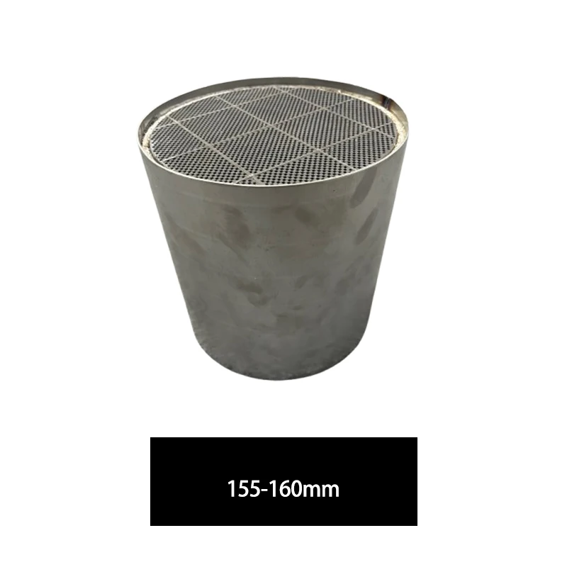 155*160mm Silicon Carbide DPF with metal housing honeycomb substrate diesel particulate filter catalytic converter filter