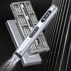 Set di cacciaviti elettrici di precisione Xiaomi Set di cacciaviti a batteria a ricarica rapida di tipo C silenziosi e durevoli 17/50 In 1 Set di utensili manuali