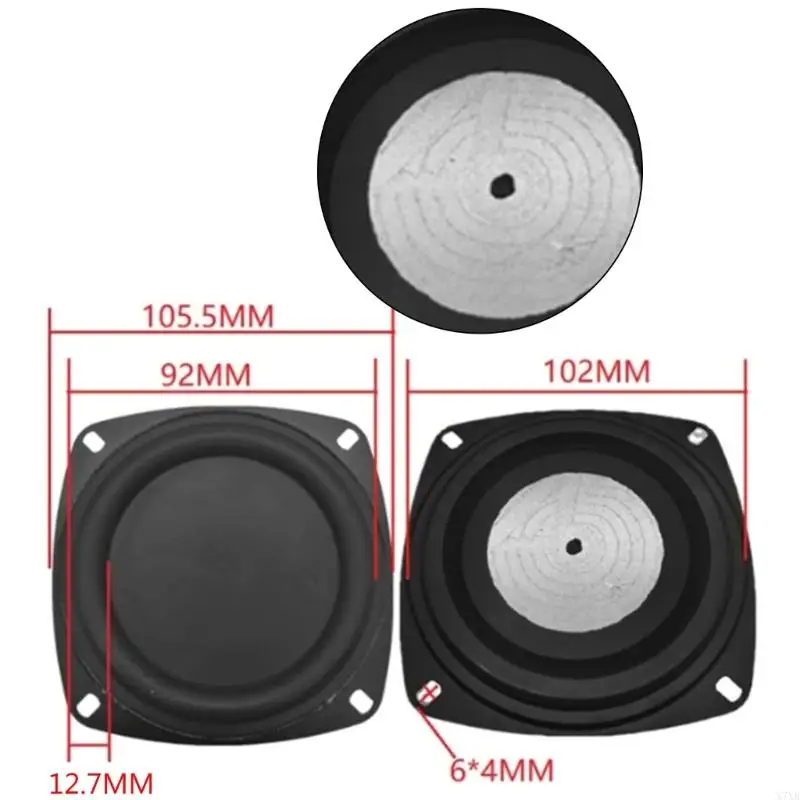 

X7XB Woofer Vibrating Membrane Loudspeaker Membrane Passive Bass Diaphragm Plate