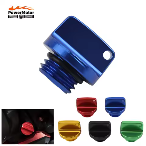 M20*2.5 Oil Filler Cap Plug For Honda CBR 250RR 1000RR CR125R CRF 150R 250R 450R 250L/M For Yamaha Suzuki For Kawasaki Ducati