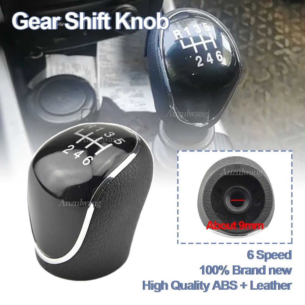 

Car 6 Speed Manual Stick Gear Shift Knob Lever Shifter Handball For Hyundai IX35 2012 2013 2014 2015 2016