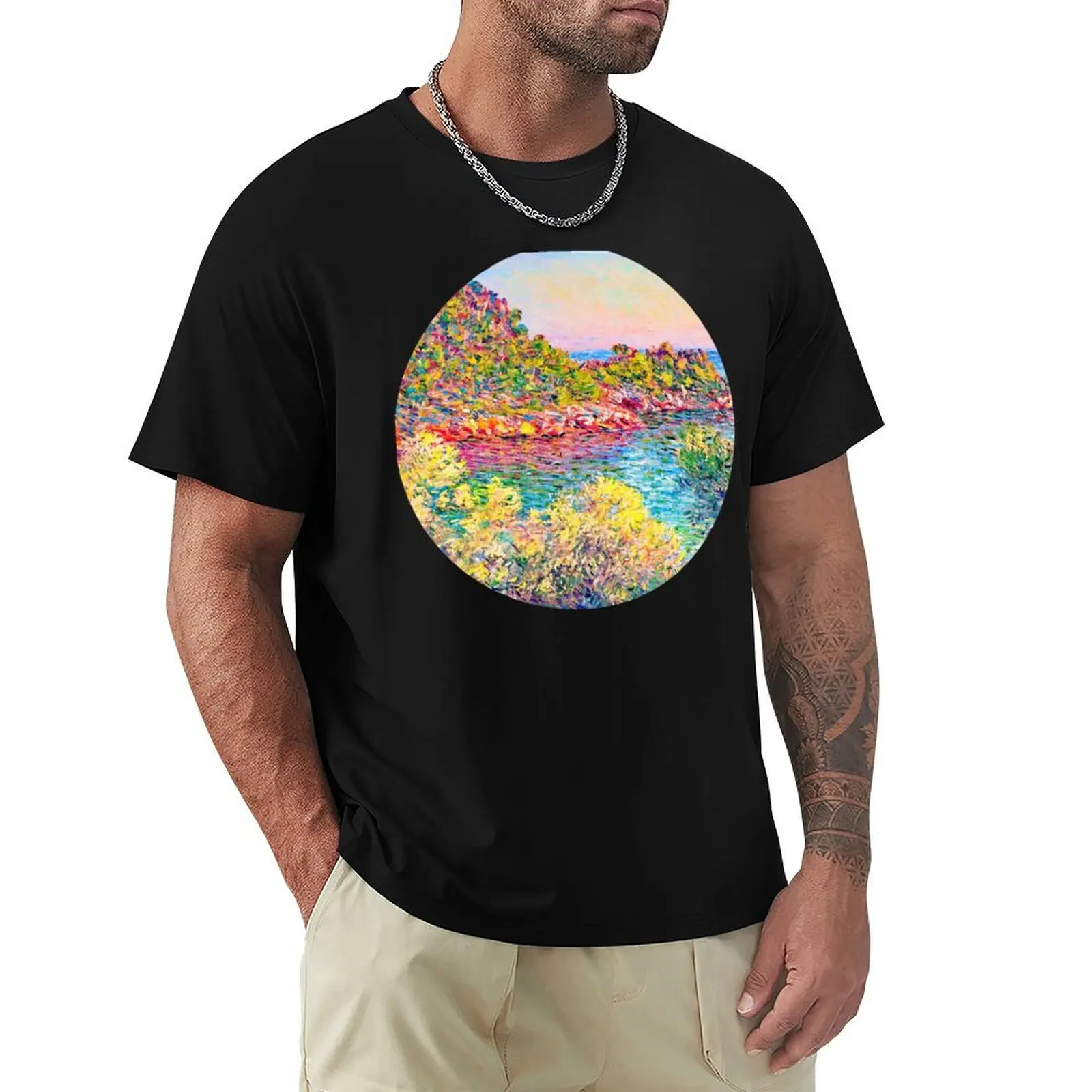 Camiseta Monet's Montecarlo, camiseta de pesca de secado rápido