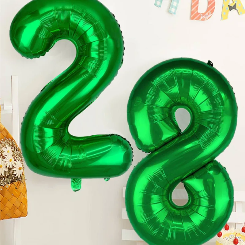 Green 40 Inch Numbe…