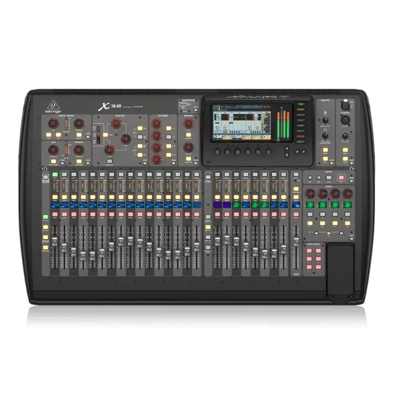 FOR Beh ringer X32 Digital Mixer Stage 32 Inputs 16 Outputs Audio Sound Equipment Line Array Speakers System Mixer