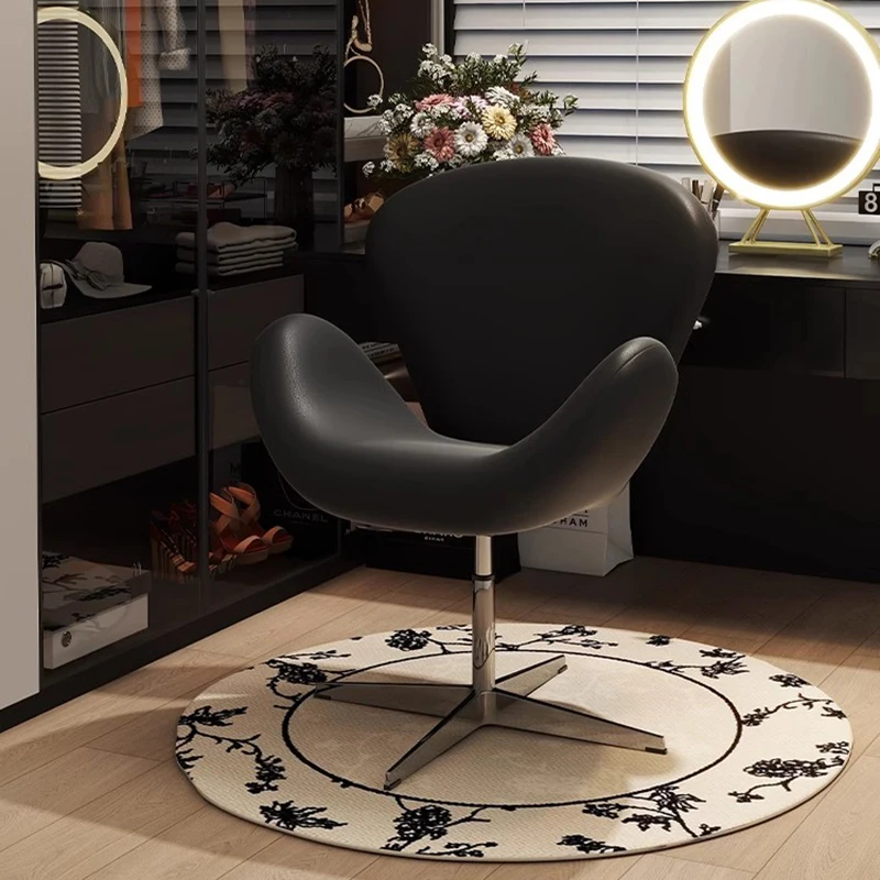 

Nordic Luxury Makeup Chair Bedroom Relax Vanity Dresser Dining Chairs Accent Minimalist Design Home Furniture Arredamento LLMC