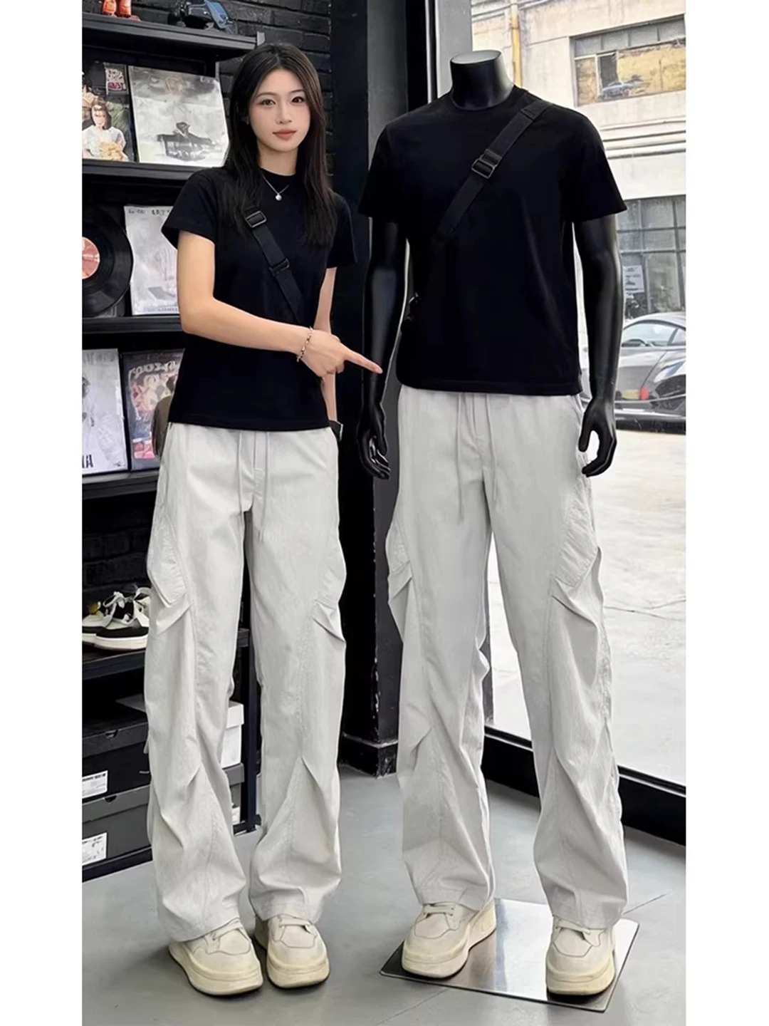 

Мужские спортивные брюки для активного отдыха с быстрым высыханием, весенние, с высокой степенью комфорта, плиссированные, в стиле парашютиста, повседневные, для походов, устойчивые к разрывам, для горного туризма