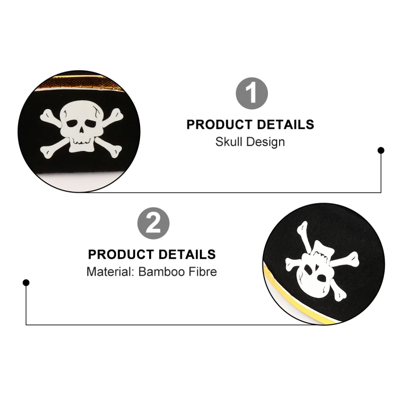 Stage Performance Pirates of the Caribbean Decoration Halloween Imitation Leather Pirate Hat Tricorne Hat Captain Jack Hat