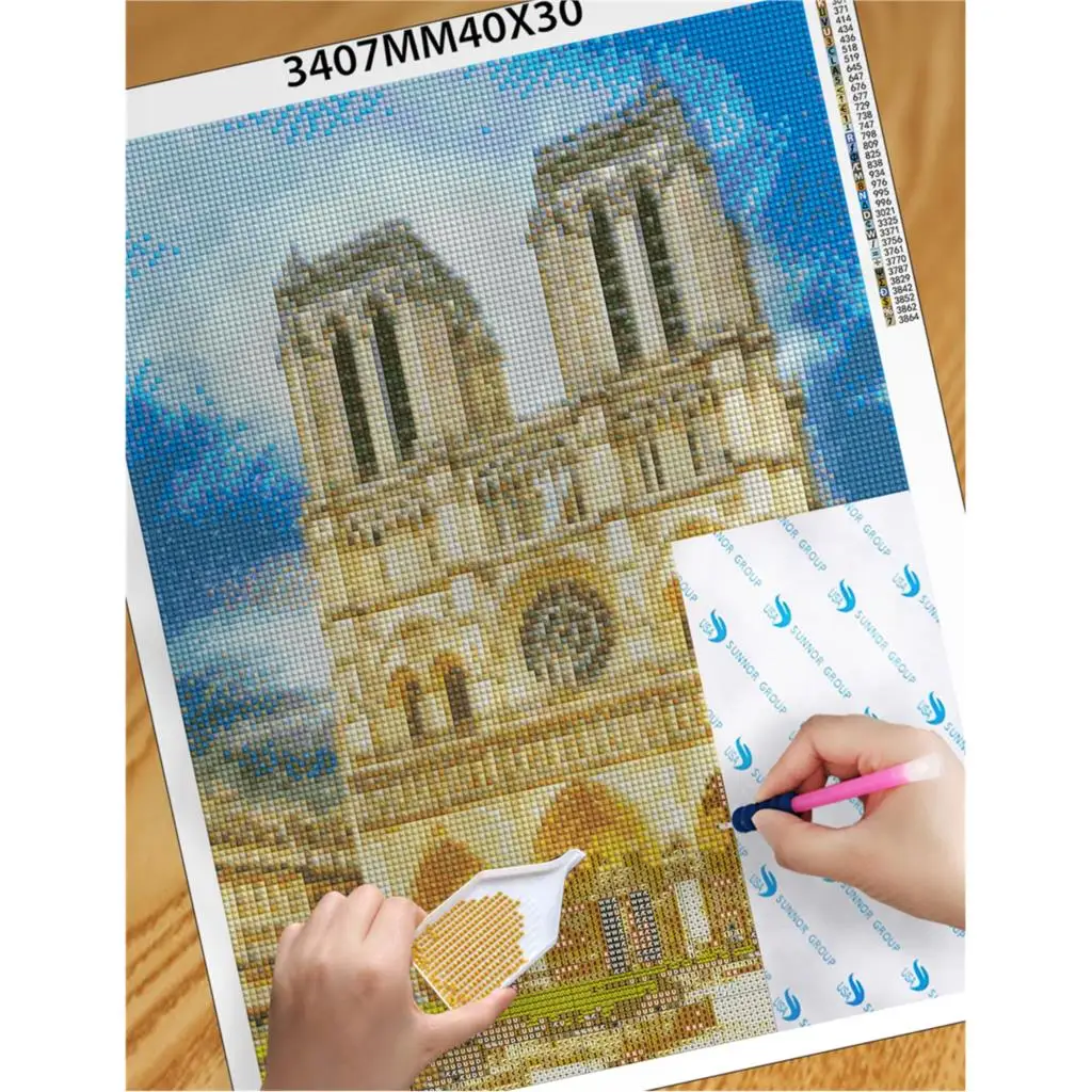 5D Diamond Painting Full Square Sale Notre Dame De Paris Picture Of Rhinestone Embroidery Diamond Mosaic Drop Ship