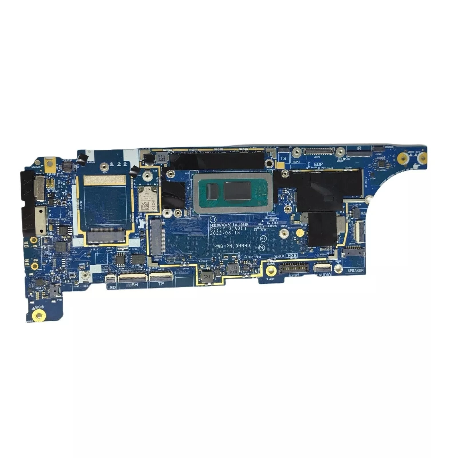 

00N39X For Latitude 7330 7430 7530 Motherboard LA-L581P i5-1245U 16GB
