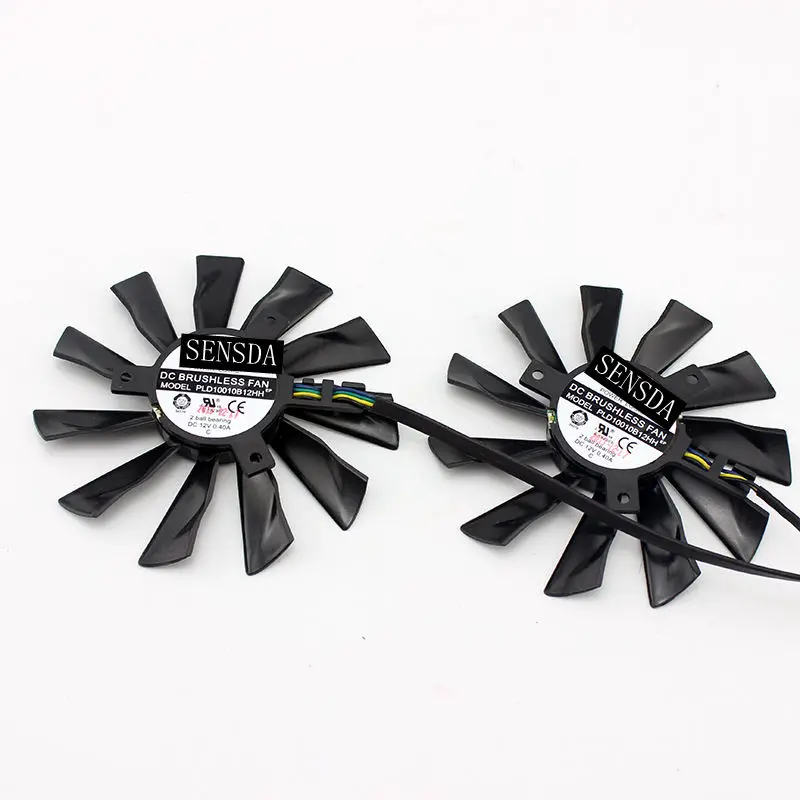 PLD10010B12HH 95mm GTX780Ti 780 750Ti 660 760 Fan PLD10010S12HH 40mm 12V 0.40A 4Pin for MSI R9 270X 280X 290 290X Twin Frozr B