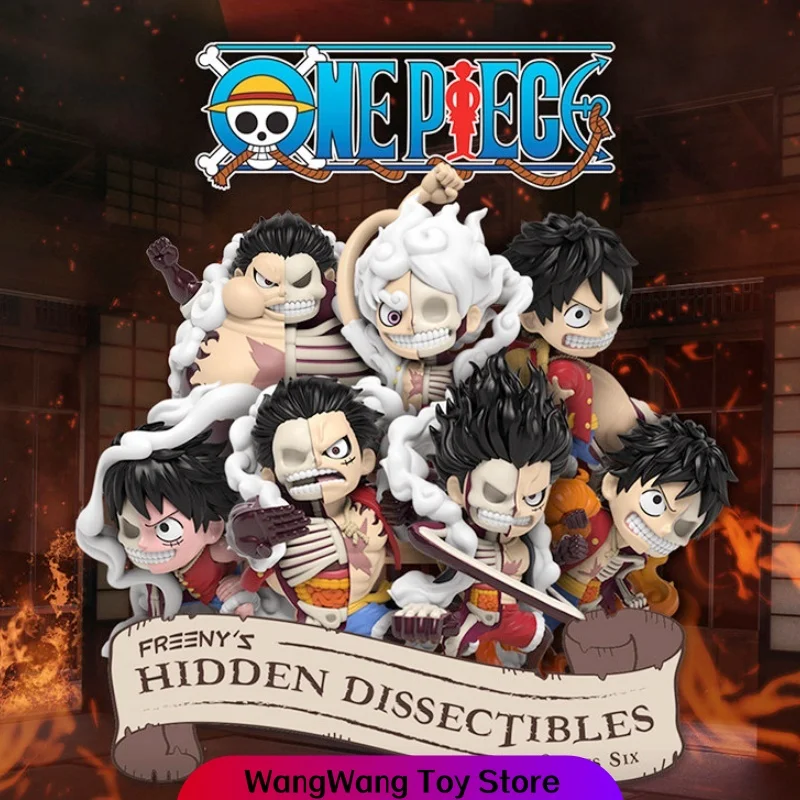 

Genuine MIGHTY JAXX One Piece Sixth Bullet Half Anatomy Blind Box Collectible Figure Decoration Desktop Figurine Surprise Gift