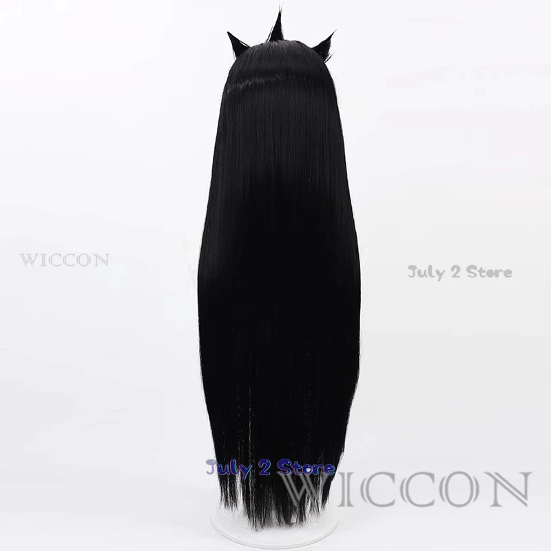 IN STOCK Yone Wig Game Cosplay Wig Men Long Hair Black Long Wig Cosplay Free Wig Cap The Unforgotten Yone