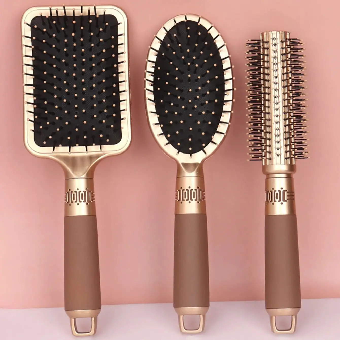 Anti static airbag massage comb paddle brush high-end practical care head hair brush household curly hair comb